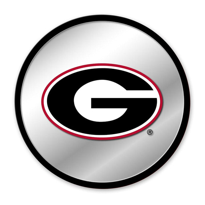 Georgia Bulldogs: Modern Disc Mirrored Wall Sign - The Fan-Brand