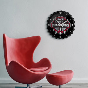 Georgia Bulldogs: National Champions - Bottle Cap Wall Clock - The Fan-Brand