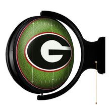 Load image into Gallery viewer, Georgia Bulldogs: On the 50 - Rotating Lighted Wall Sign - The Fan-Brand