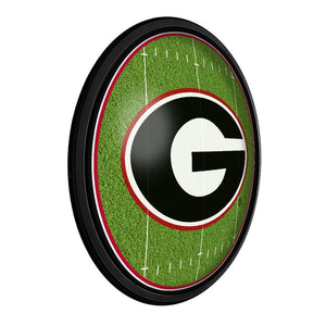 Georgia Bulldogs: On the 50 - Slimline Lighted Wall Sign - The Fan-Brand