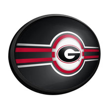 Load image into Gallery viewer, Georgia Bulldogs: Oval Slimline Lighted Wall Sign - The Fan-Brand