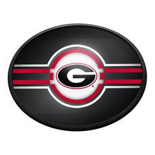 Load image into Gallery viewer, Georgia Bulldogs: Oval Slimline Lighted Wall Sign - The Fan-Brand