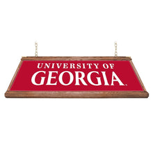 Load image into Gallery viewer, Georgia Bulldogs: Premium Wood Pool Table Light - The Fan-Brand