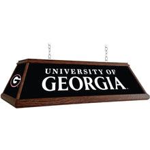 Load image into Gallery viewer, Georgia Bulldogs: Premium Wood Pool Table Light - The Fan-Brand