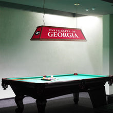 Load image into Gallery viewer, Georgia Bulldogs: Premium Wood Pool Table Light - The Fan-Brand