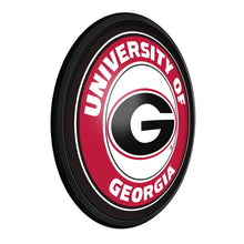 Load image into Gallery viewer, Georgia Bulldogs: Round Slimline Lighted Wall Sign - The Fan-Brand