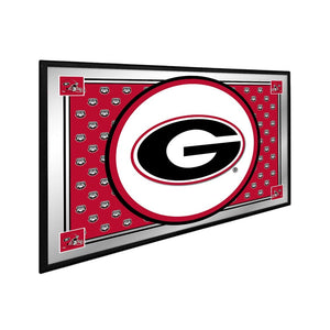 Georgia Bulldogs: Team Spirit - Framed Mirrored Wall Sign - The Fan-Brand