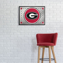 Load image into Gallery viewer, Georgia Bulldogs: Team Spirit - Framed Mirrored Wall Sign - The Fan-Brand