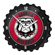 Load image into Gallery viewer, Georgia Bulldogs: Uga - Bottle Cap Wall Clock - The Fan-Brand