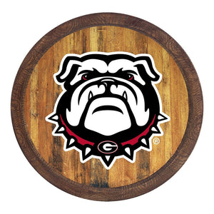 Georgia Bulldogs: Uga - "Faux" Barrel Top Sign - The Fan-Brand