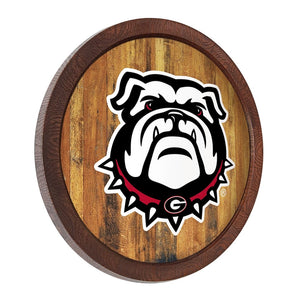 Georgia Bulldogs: Uga - "Faux" Barrel Top Sign - The Fan-Brand