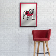 Load image into Gallery viewer, Georgia Bulldogs: Uga - Framed Mirrored Wall Sign - The Fan-Brand