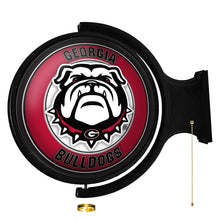 Load image into Gallery viewer, Georgia Bulldogs: Uga - Original Round Rotating Lighted Wall Sign - The Fan-Brand