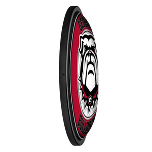 Georgia Bulldogs: Uga - Round Slimline Lighted Wall Sign - The Fan-Brand