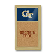 Georgia Tech Yellow Jackets: Dual Logo - Cork Note Board - The Fan-Brand