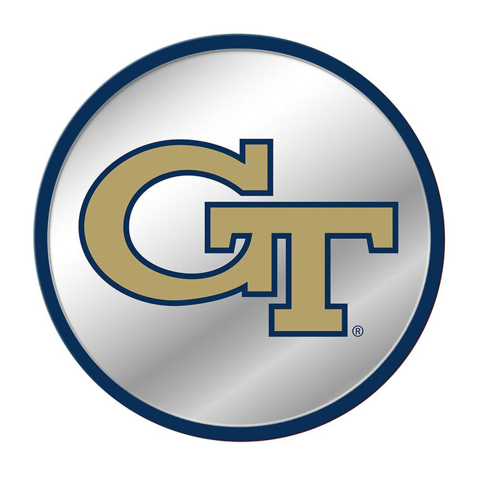 Georgia Tech Yellow Jackets: Modern Disc Mirrored Wall Sign - The Fan-Brand