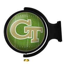 Load image into Gallery viewer, Georgia Tech Yellow Jackets: On the 50 - Rotating Lighted Wall Sign - The Fan-Brand