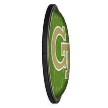 Load image into Gallery viewer, Georgia Tech Yellow Jackets: On the 50 - Slimline Lighted Wall Sign - The Fan-Brand