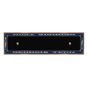 Georgia Tech Yellow Jackets: Premium Wood Pool Table Light - The Fan-Brand