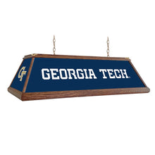 Load image into Gallery viewer, Georgia Tech Yellow Jackets: Premium Wood Pool Table Light - The Fan-Brand