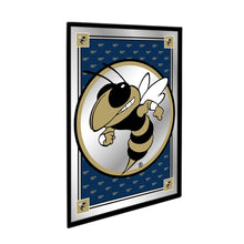 Load image into Gallery viewer, Georgia Tech Yellow Jackets: Team Spirit, Mascot - Framed Mirrored Wall Sign - The Fan-Brand