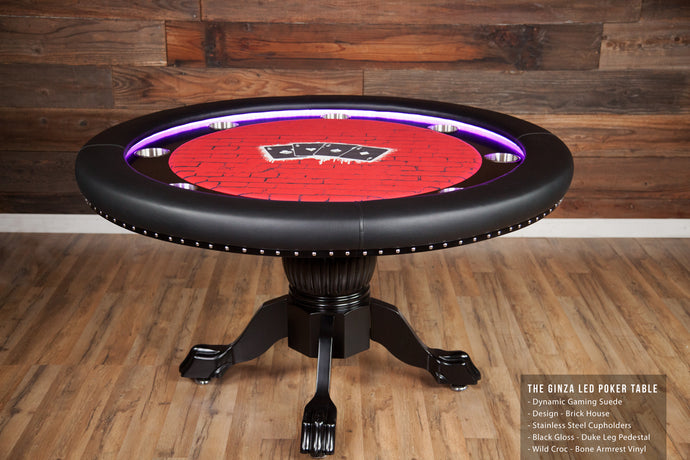 BBO Ginza LED Classic Poker Table