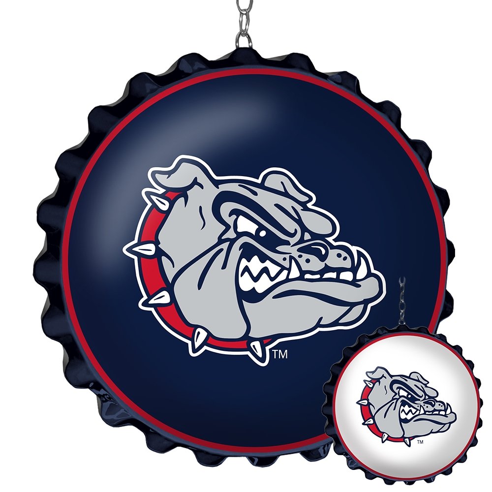 Gonzaga Bulldogs: Double Sided - Bottle Cap Dangler - The Fan-Brand