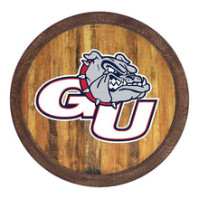 Load image into Gallery viewer, Gonzaga Bulldogs: GU - &quot;Faux&quot; Barrel Wall Sign - The Fan-Brand