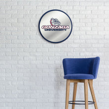 Load image into Gallery viewer, Gonzaga Bulldogs: Modern Disc Mirrored Wall Sign - The Fan-Brand