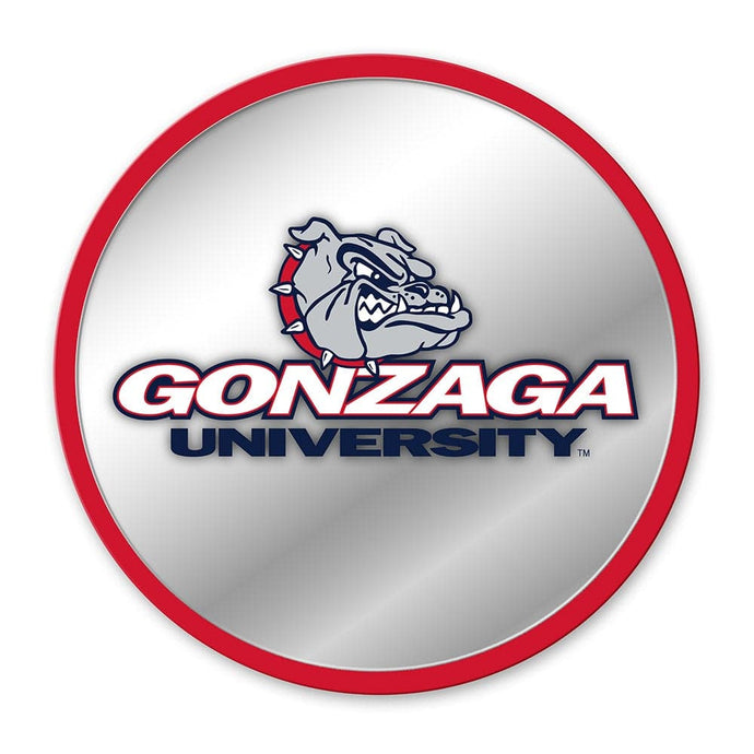 Gonzaga Bulldogs: Modern Disc Mirrored Wall Sign - The Fan-Brand