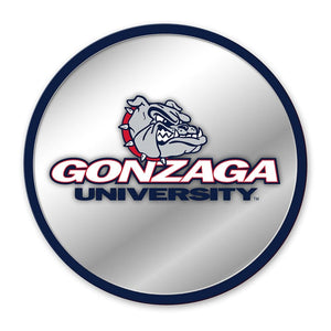 Gonzaga Bulldogs: Modern Disc Mirrored Wall Sign - The Fan-Brand