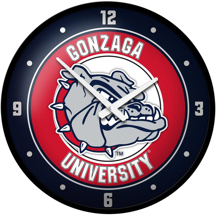 Gonzaga Bulldogs: Modern Disc Wall Clock - The Fan-Brand