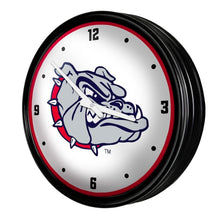Load image into Gallery viewer, Gonzaga Bulldogs: Retro Lighted Wall Clock - The Fan-Brand