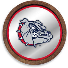 Load image into Gallery viewer, Gonzaga Bulldogs: Spike - &quot;Faux&quot; Barrel Top Mirrored Wall Sign - The Fan-Brand