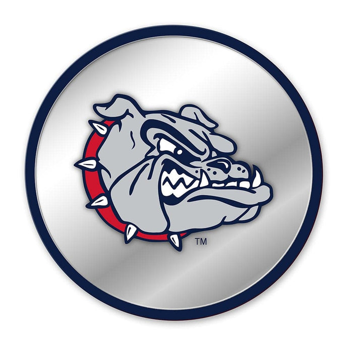 Gonzaga Bulldogs: Spike - Modern Disc Mirrored Wall Sign - The Fan-Brand