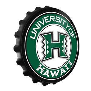 Hawaii Rainbow Warriors: Bottle Cap Wall Sign - The Fan-Brand