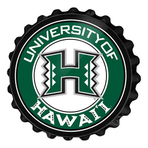 Hawaii Rainbow Warriors: Bottle Cap Wall Sign - The Fan-Brand