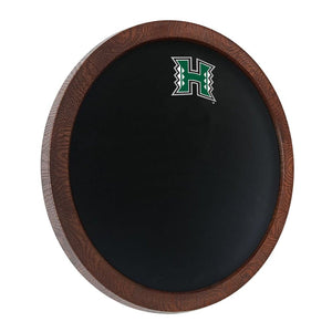 Hawaii Warriors: Chalk "Faux" Barrel Top Sign - The Fan-Brand