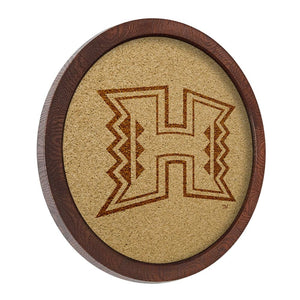 Hawaii Warriors: "Faux" Barrel Framed Cork Board - The Fan-Brand