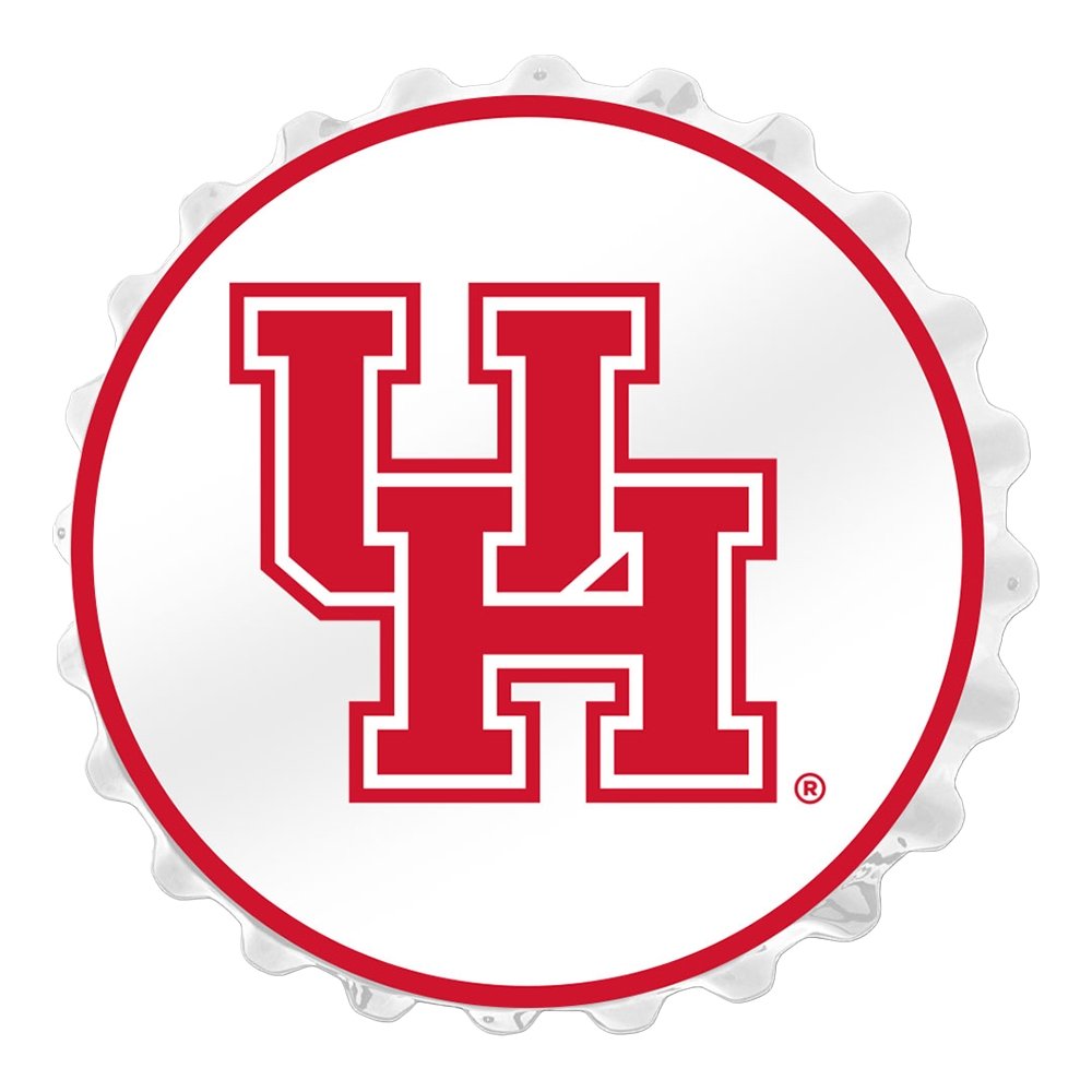 Houston Cougars: Bottle Cap Wall Sign - The Fan-Brand