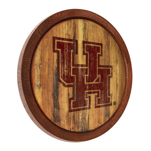 Houston Cougars: Branded "Faux" Barrel Top Sign - The Fan-Brand