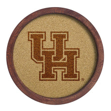 Load image into Gallery viewer, Houston Cougars: &quot;Faux&quot; Barrel Framed Cork Board - The Fan-Brand