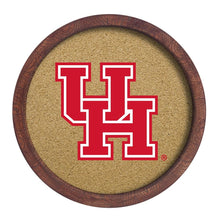 Load image into Gallery viewer, Houston Cougars: &quot;Faux&quot; Barrel Framed Cork Board - The Fan-Brand
