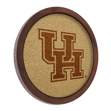 Load image into Gallery viewer, Houston Cougars: &quot;Faux&quot; Barrel Framed Cork Board - The Fan-Brand