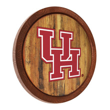 Load image into Gallery viewer, Houston Cougars: &quot;Faux&quot; Barrel Top Sign - The Fan-Brand