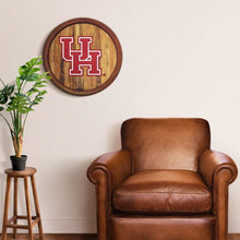 Load image into Gallery viewer, Houston Cougars: &quot;Faux&quot; Barrel Top Sign - The Fan-Brand