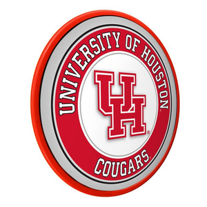 Houston Cougars: Modern Disc Wall Sign - The Fan-Brand