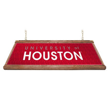 Load image into Gallery viewer, Houston Cougars: Premium Wood Pool Table Light - The Fan-Brand