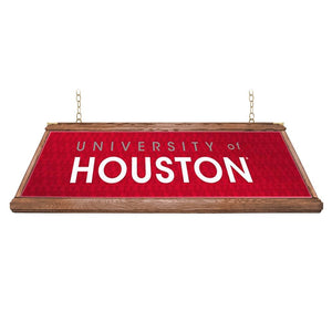 Houston Cougars: Premium Wood Pool Table Light - The Fan-Brand