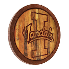 Load image into Gallery viewer, Idaho Vandals: Branded &quot;Faux&quot; Barrel Top Sign - The Fan-Brand